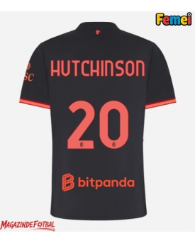 AC Milan Omari Hutchinson #20 Tricou Fotbal Replică 2026-27 Femei Treilea